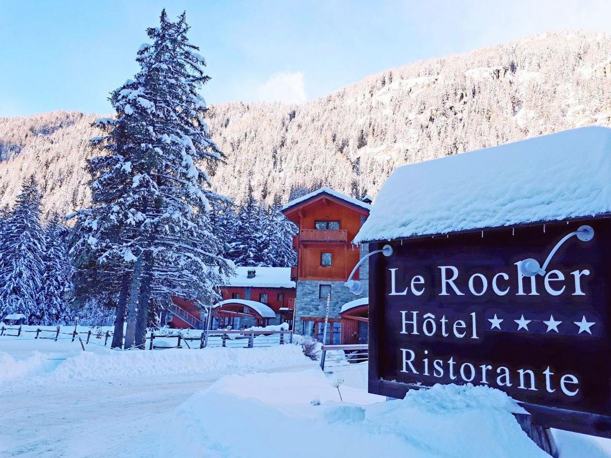 Le Rocher Hotel Champoluc Ngoại thất bức ảnh